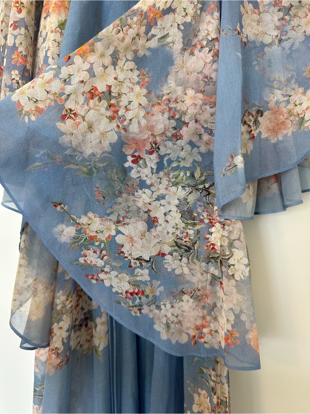 Zimmermann Cascadian cotton and silk georgette tiered maxi dress - Picture 10 of 13